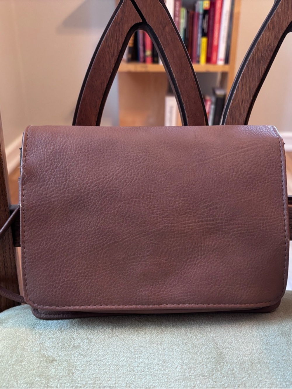Safe Keeper Small Brown Leather Purse